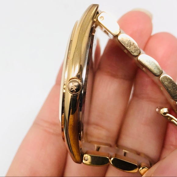 MICHAEL KORS GOLD WATCH WITH PINK ACCENTS - Picture 7 of 13